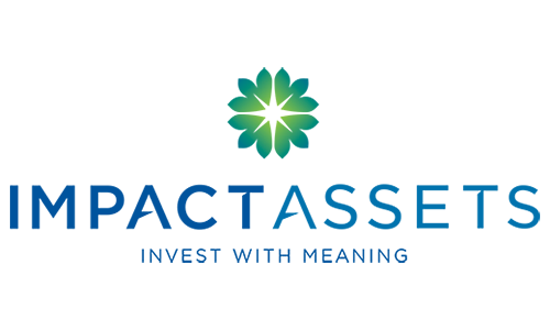 Impact Assets logo - "Invest with Meaning"